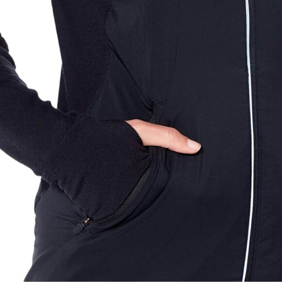 ICEBREAKER Merino Black Tech Trainer Hybrid Jacket Size S - Picture 3 of 9